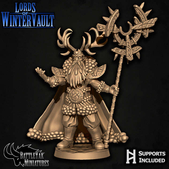 Father Wintervault - Festive Ruler (2 Variants Available) - Battle Yak