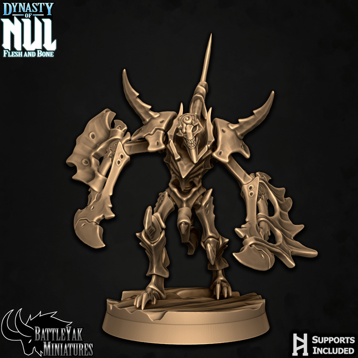Dynasty of Nul Flayerfiends - Bone Construct Soldiers, Flesh Squad (6 Variants Available) - Battle Yak