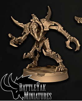 Dynasty of Nul Flayerfiends - Bone Construct Soldiers, Crypt Squad (6 Variants Available) - Battle Yak