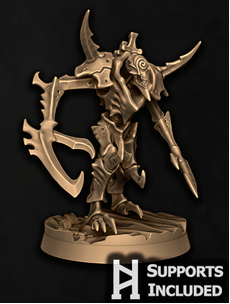 Dynasty of Nul Flayerfiends - Bone Construct Soldiers, Crypt Squad (6 Variants Available) - Battle Yak