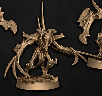 Dynasty of Nul Flayerfiends - Bone Construct Soldiers, Flesh Squad (6 Variants Available) - Battle Yak