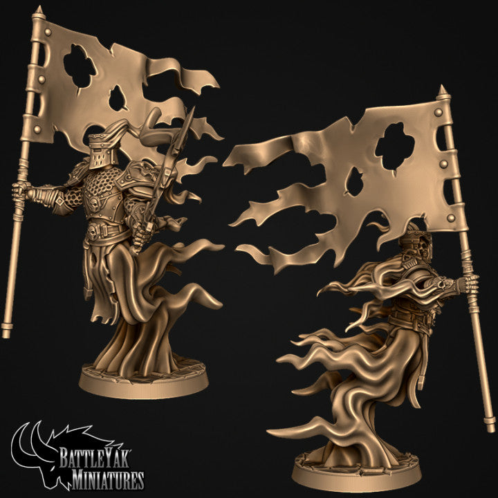 Nighthaunts of Necronnia, Flying Ghost Footknights (5 Variants Available) - Battle Yak