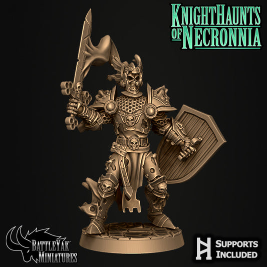 Nighthaunts of Necronnia, Ghost Footknights (5 Variants Available) - Battle Yak