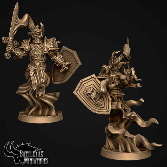 Nighthaunts of Necronnia, Flying Ghost Footknights (5 Variants Available) - Battle Yak