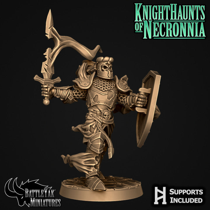 Nighthaunts of Necronnia, Ghost Footknights (5 Variants Available) - Battle Yak