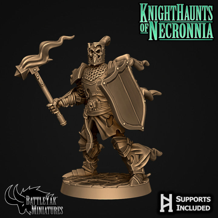 Nighthaunts of Necronnia, Ghost Footknights (5 Variants Available) - Battle Yak
