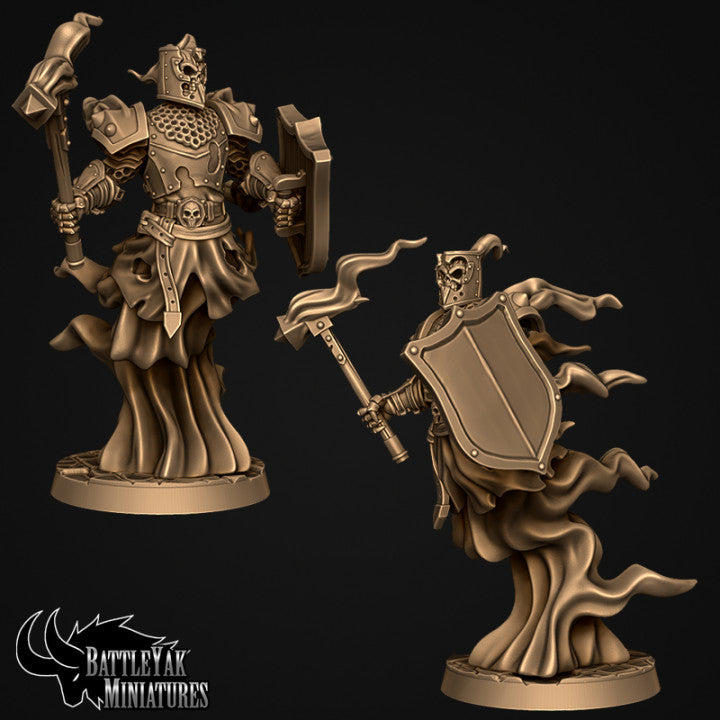 Nighthaunts of Necronnia, Flying Ghost Footknights (5 Variants Available) - Battle Yak