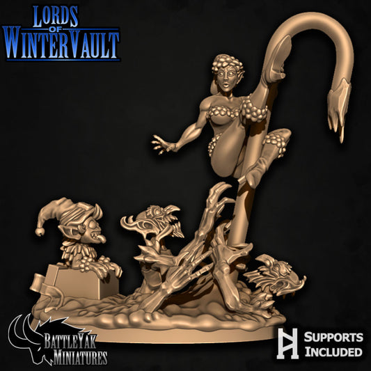 Wintervault Frostdancer, Festive Pinup - Battle Yak