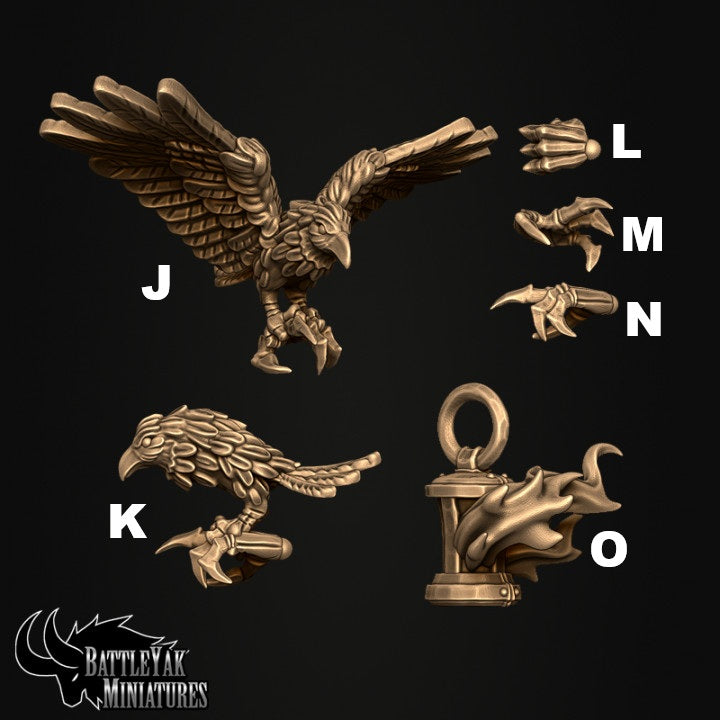 Harrowhaunt Scarecrow Hands & Weapons, Customisation Pack - 32mm Scale (17 Variants Available) - Battle Yak