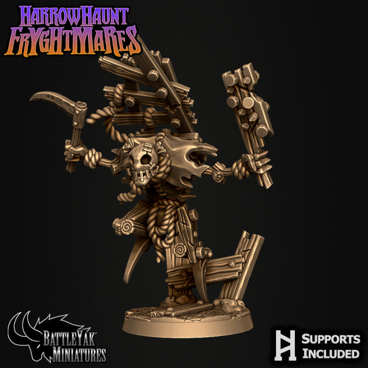 Harrowhaunt Fryghtmares, Fryghteners - Animated Scarecrows (5 Variants Available) - Battle Yak