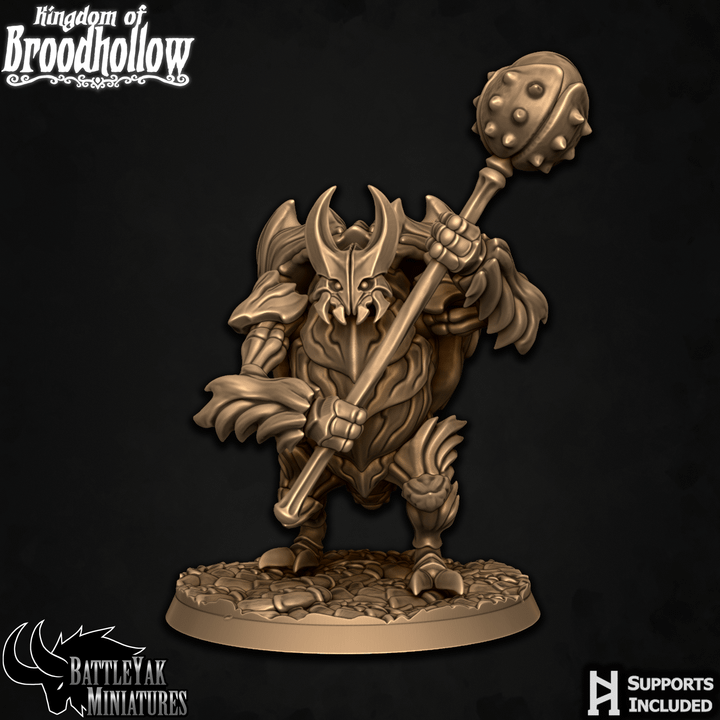 Great Broodguards, Set 1 - Beetle Folk Heavy Fighters (4 Variants Available) - Battle Yak