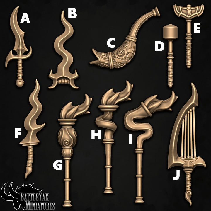 Discordian Horrors, Customisation Pack - 32mm Scale (18 Variants Available) - Battle Yak