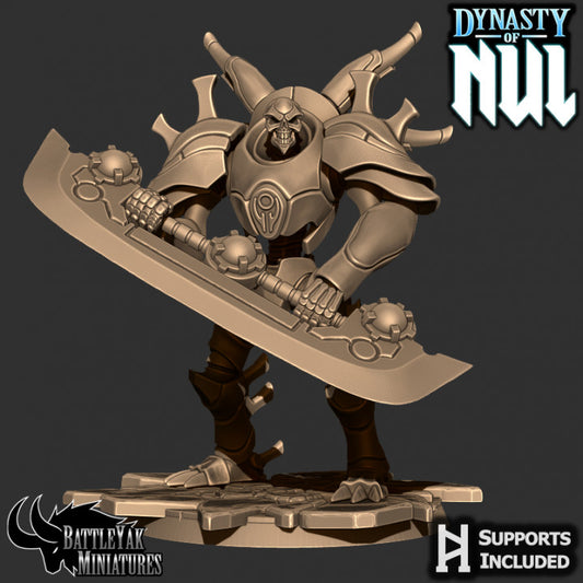Dynasty of Nul Immortals - Undead Construct Warriors (5 Variants Available) - Battle Yak