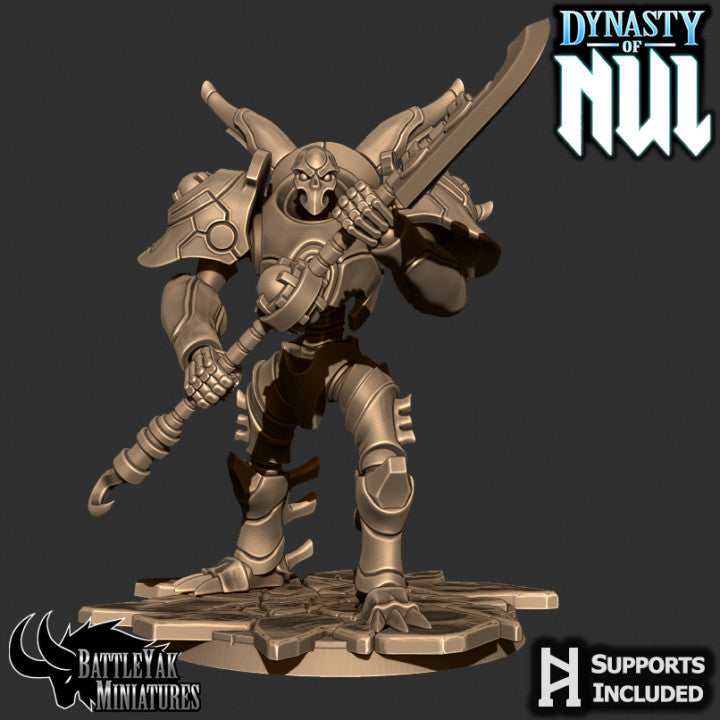 Dynasty of Nul Immortals - Undead Construct Warriors (5 Variants Available) - Battle Yak