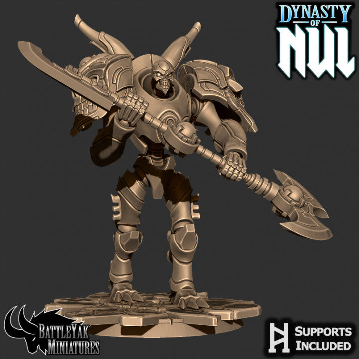 Dynasty of Nul Immortals - Undead Construct Warriors (5 Variants Available) - Battle Yak