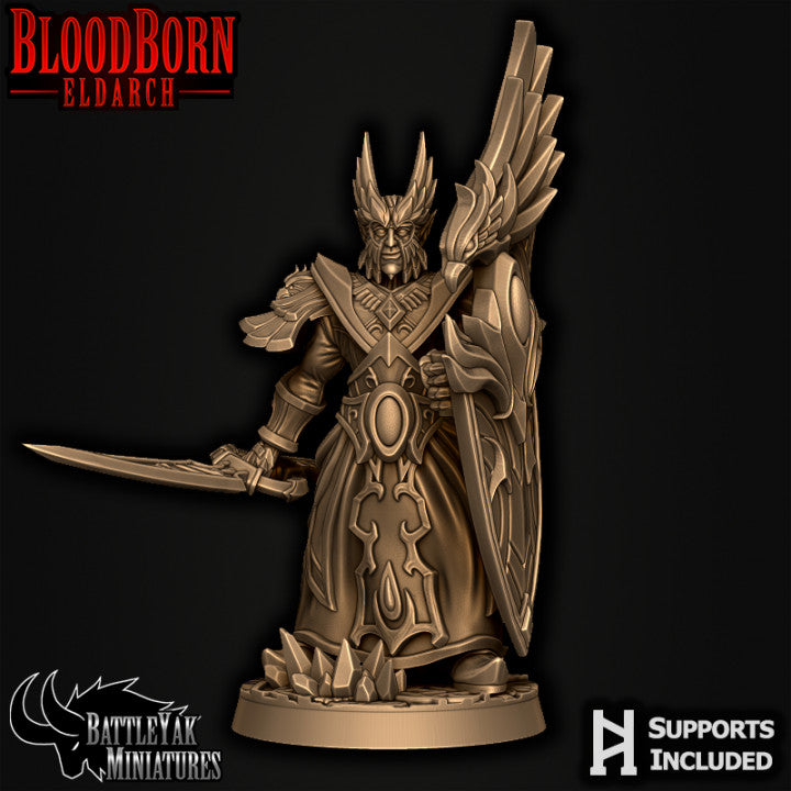 Bloodborn Eldarch, Judicators - Noble Elf Warriors (7 Variants Available) - Battle Yak