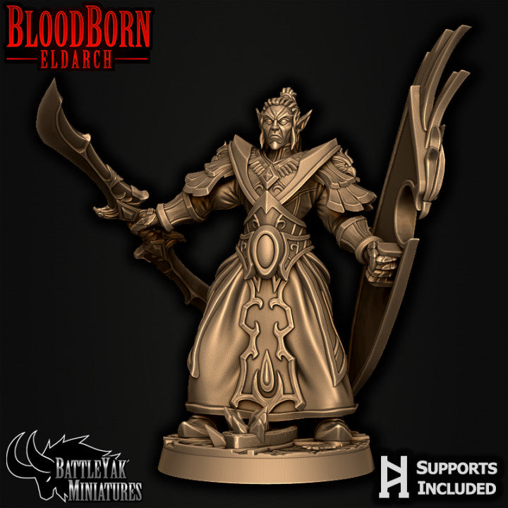 Bloodborn Eldarch, Judicators - Noble Elf Warriors (7 Variants Available) - Battle Yak