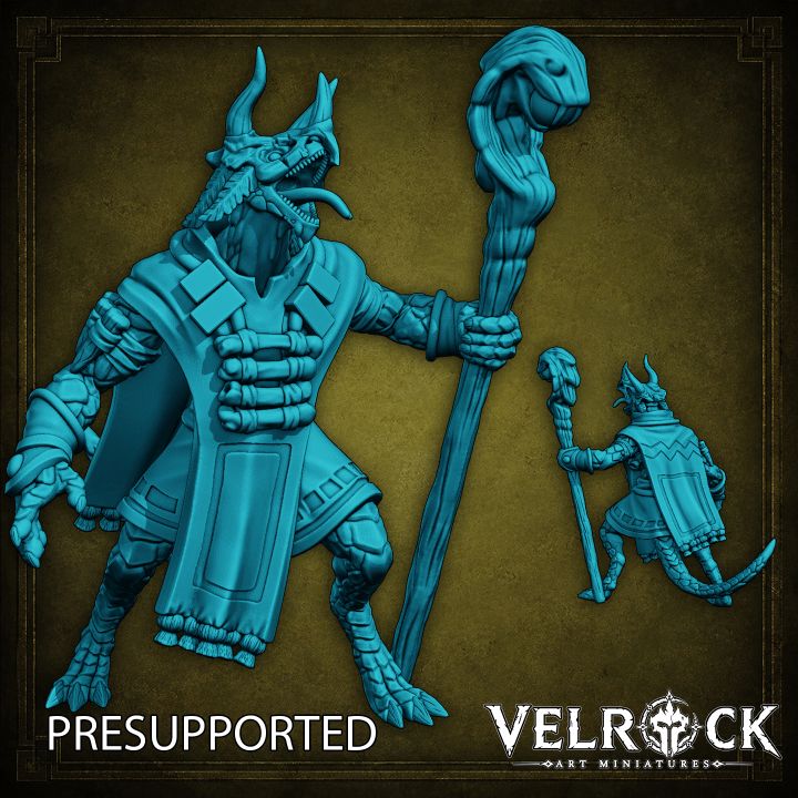 Lizardfolk Tribe (5 Variants Available) - Velrock