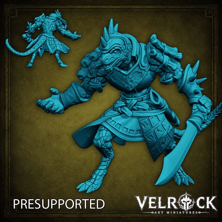 Lizardfolk Tribe (5 Variants Available) - Velrock
