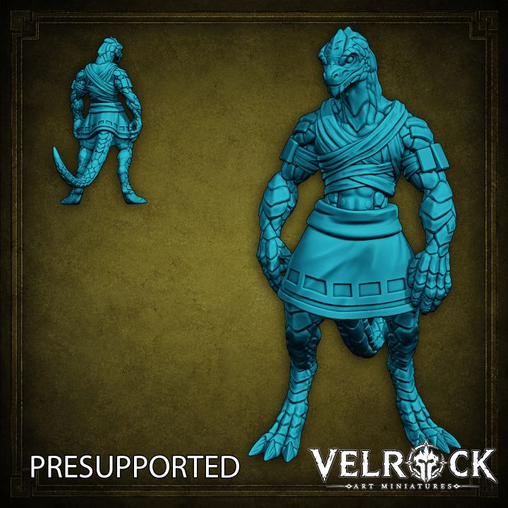 Lizardfolk Tribe (5 Variants Available) - Velrock