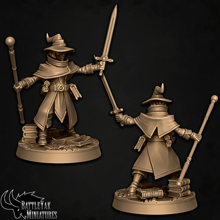 Arcanum Collegiate Battlemages (6 Variants Available) - Battle Yak