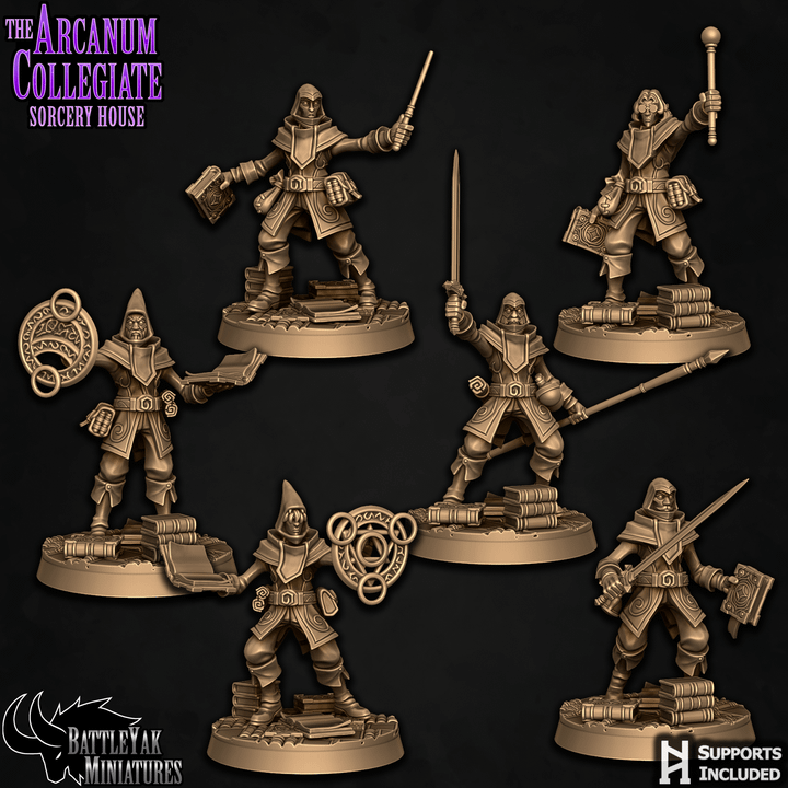 Arcanum Collegiate Initiates (6 Variants Available) - Battle Yak