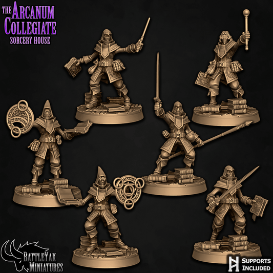 Arcanum Collegiate Initiates (6 Variants Available) - Battle Yak