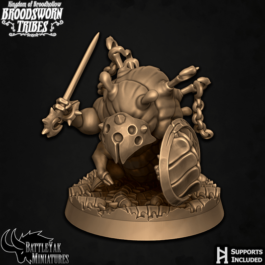 Grubberdrudge Maggots, Chained - Beetle Folk Cannon Fodder (6 Variants Available) - Battle Yak