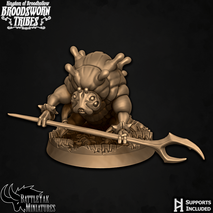 Grubberdrudge Maggots - Beetle Folk Cannon Fodder (6 Variants Available) - Battle Yak