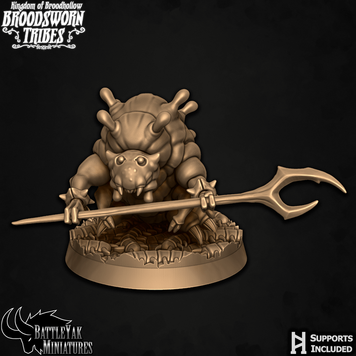 Grubberdrudge Maggots - Beetle Folk Cannon Fodder (6 Variants Available) - Battle Yak