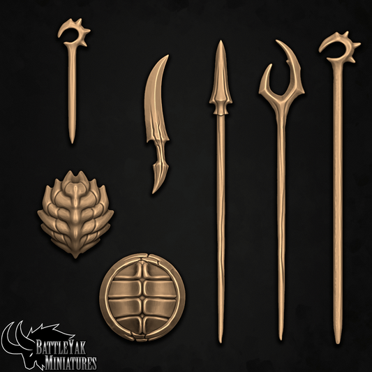 Maggot Weapons, Insect Folk Customisation Pack (7 Variants Available) - Battle Yak