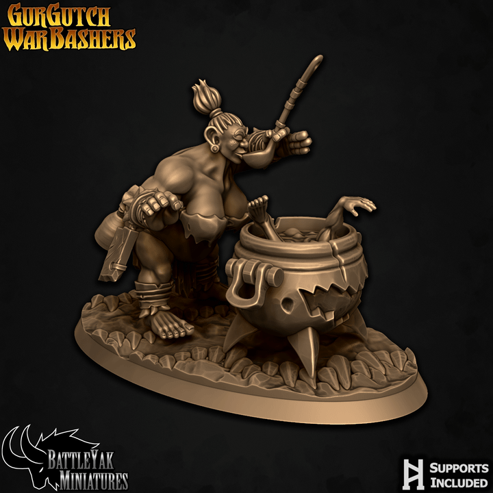 Gutchbutch Maneater - Ogress Cook Pinup (2 Variants Available) - Battle Yak