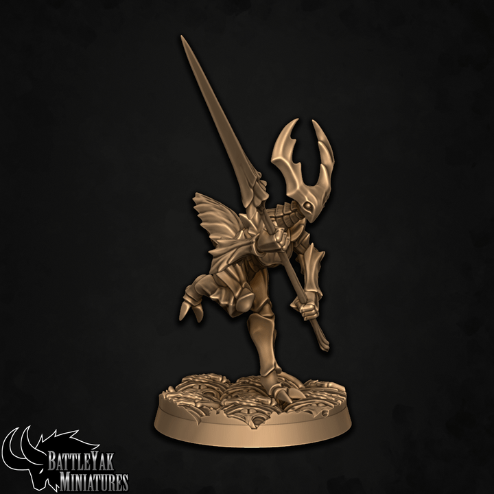 Mantisant Vespids - Mantis Folk Warriors (6 Variants Available) - Battle Yak