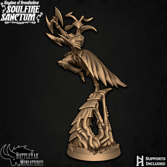 Mantisant Scardancer, Praying Mantis-Folk Pinup (2 Variants Available) - Battle Yak