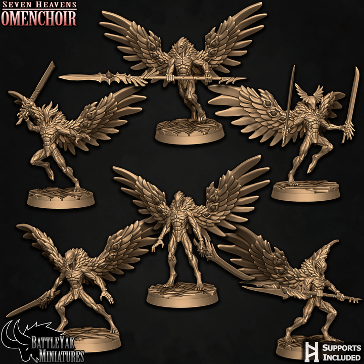 Seven Heavens Omenchoir - Extoller Maxims, Immaculate Set (6 Variants Available) - Battle Yak