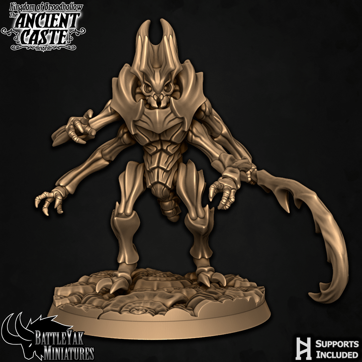 Ancient Caste Moulded Monarch, Insect Folk Ruler (2 Variants Available) - Battle Yak