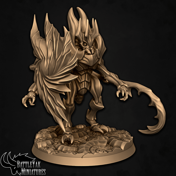Ancient Caste Moulded Monarch, Insect Folk Ruler (2 Variants Available) - Battle Yak