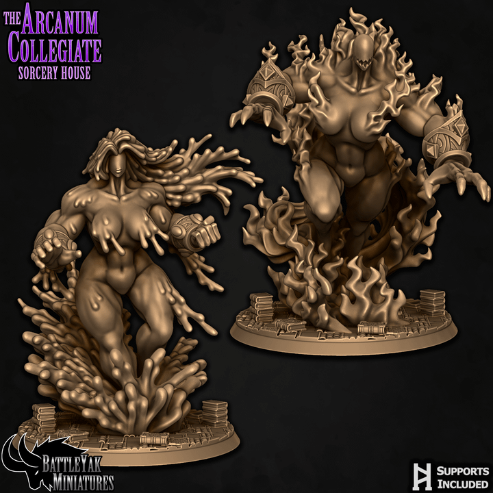 Monumentals - Elemental Pinups (4 Variants Available) - Battle Yak