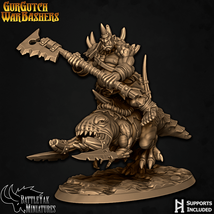 GurGutch Mud Dragon Riders (4 Variants Available) - Battle Yak