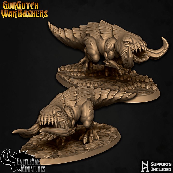 GurGutch Mud Dragons (4 Variants Available) - Battle Yak