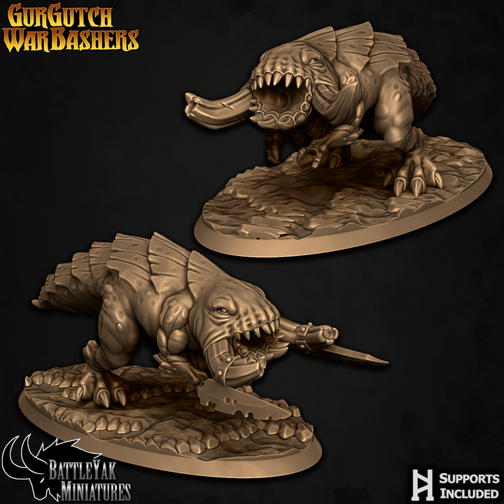 GurGutch Mud Dragons (4 Variants Available) - Battle Yak