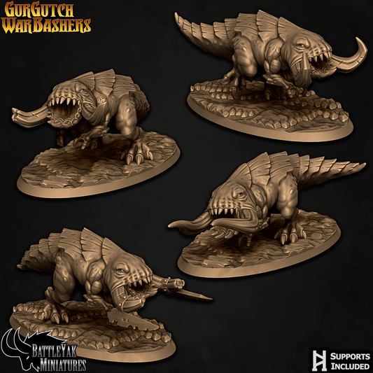 GurGutch Mud Dragons (4 Variants Available) - Battle Yak