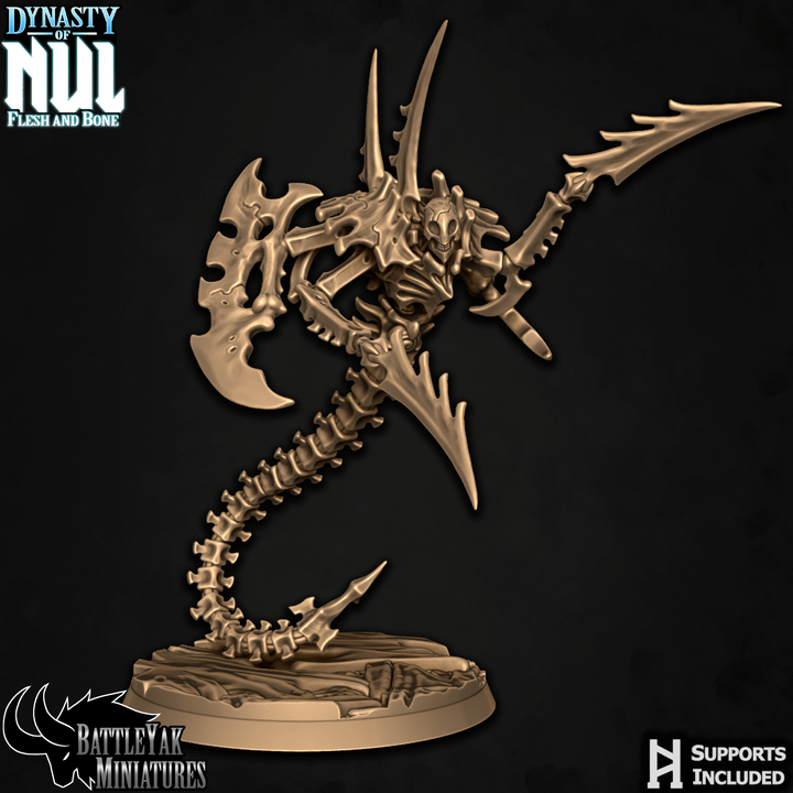 Dynasty of Nul, Necrocobra - Bone Construct Serpents (4 Variants Available) - Battle Yak