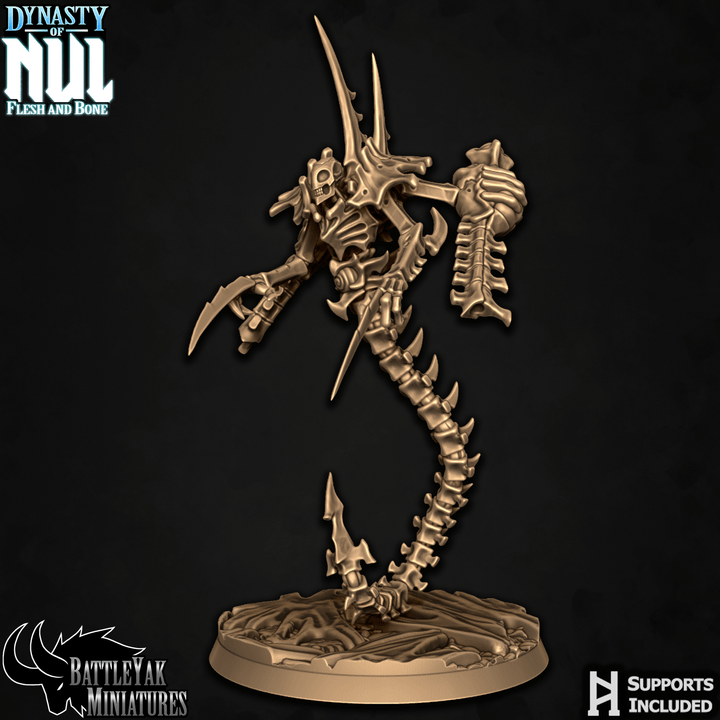 Dynasty of Nul, Necrocobra - Bone Construct Serpents (4 Variants Available) - Battle Yak