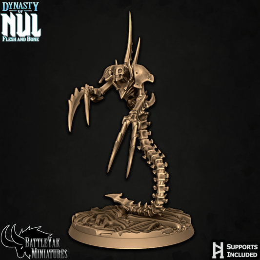 Dynasty of Nul, Necrovipers - Bone Construct Serpents (4 Variants Available) - Battle Yak