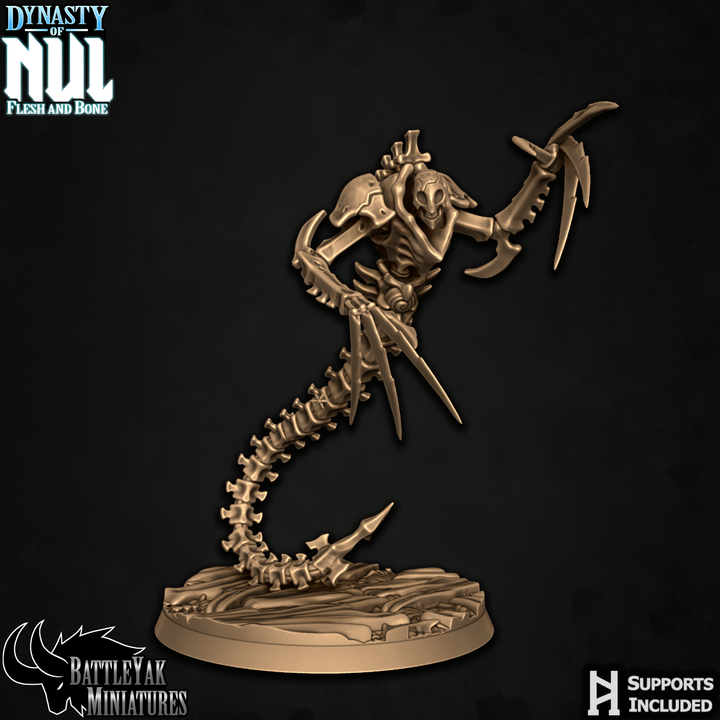 Dynasty of Nul, Necrovipers - Bone Construct Serpents (4 Variants Available) - Battle Yak