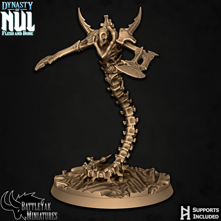 Dynasty of Nul, Necrovipers - Bone Construct Serpents (4 Variants Available) - Battle Yak