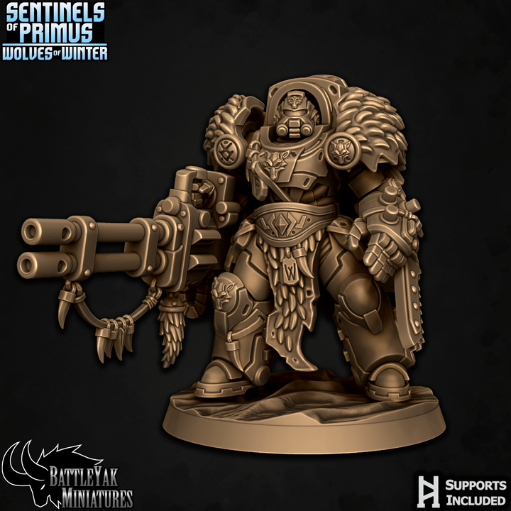Sentinels of Primus, Winter Wolf Paladins - Set 1 (6 Variants Available) - Battle Yak
