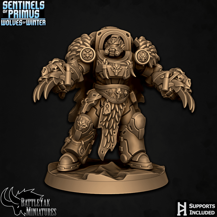 Sentinels of Primus, Winter Wolf Paladins - Set 2 (6 Variants Available) - Battle Yak