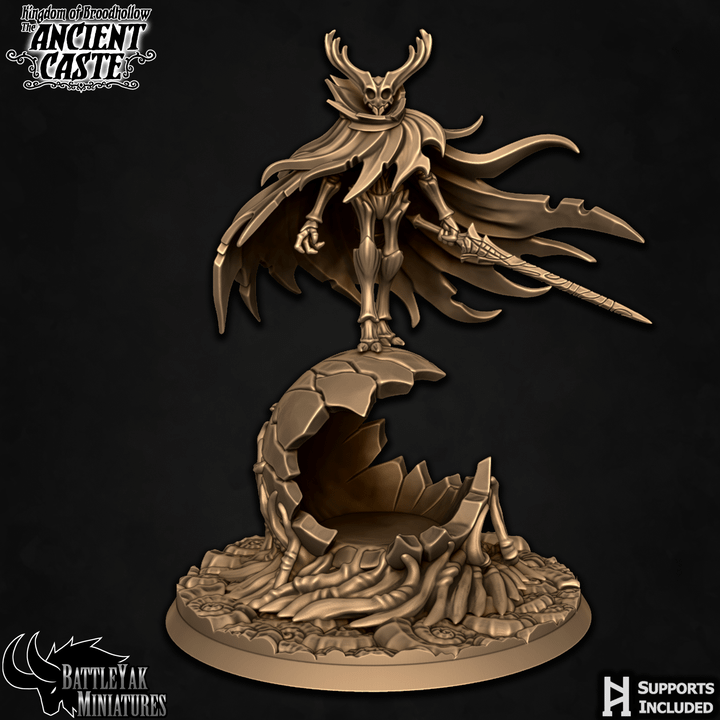 Pale Knight, Cloaked Insectoid Hero (2 Variants Available) - Battle Yak